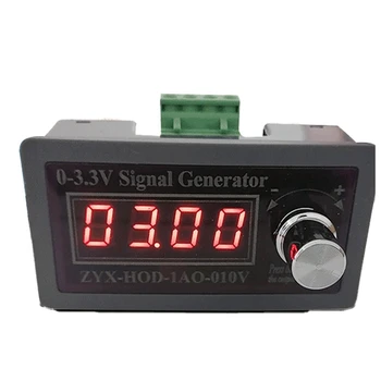 Промоция! Регулируем аналогов симулатор на напрежение 5-10V генератор на сигнали за напрежение Източници на сигнал PLC контрол на сигнала