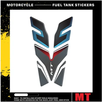Винил Mt 07 стикери мотоциклет резервоар Decal лента лого комплект за Yamaha Mt 07 Mt07 2022 2021 2023