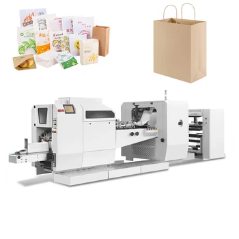 Професионална машина за производство на хартиена торба v форма занаят крафт цимент хартиена торба машината за правене напълно автоматична