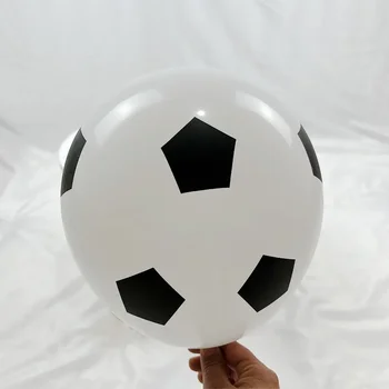 Футбол латекс балон футбол тема рожден ден мажоретка резултат спортен балон момчета един първи щастлив футбол рожден ден парти балони