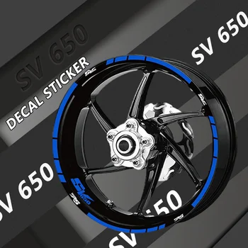 За SV650 SV650S SV1000 V-STROM1000 SV 650 S sv1000 V-Strom1000 мотоциклет предно задно колело отразяващи ивица стикери стикери