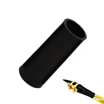 Силиконов саксофон врата ръкав протектор силиконов капак за саксофон извити врата херметически и безопасни саксофон врата корк ръкав