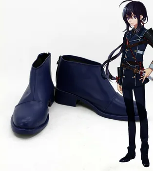 Game Touken Ranbu Online namazuo toushirou косплей обувки Аниме ботуши Високо качество Изработени по поръчка
