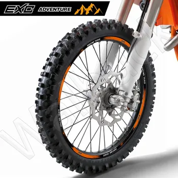 Светлоотразителни мотоциклет колело стикер джанта Decals ивица лента главина аксесоар водоустойчив за KTM 125/250/300/350/450/500/525/530 EXC