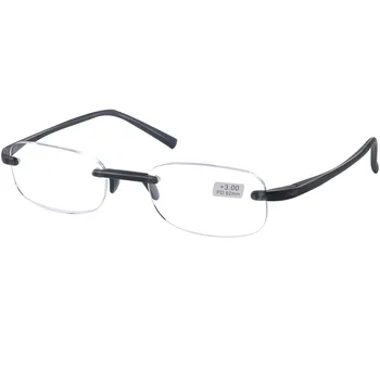 Нови очила за пресбиопия без рамки Преносими пластмасови рамки Мъжки и дамски очила за четене