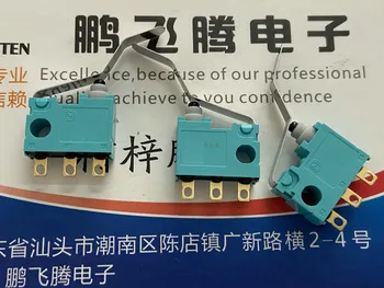 1PCS Япония ASQ серия тюркоаз, водоустойчив и прахоустойчив малък ключ за заключване на вратата на колата нулиране микро превключвател с дръжка на люлеещия се лост