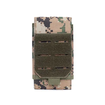 Военни Molle лазерна торбичка тактически мобилен телефон колан EDC торбичка притежателя талия аксесоари чанта открит къмпинг мобилен телефон пакет чанта
