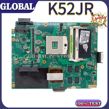 KEFU Ноутбук дънна платка за ASUS K52JT K52J K52JR A52J P52JR P52J лаптоп дънна платка поддържа i3 i5 DDR3