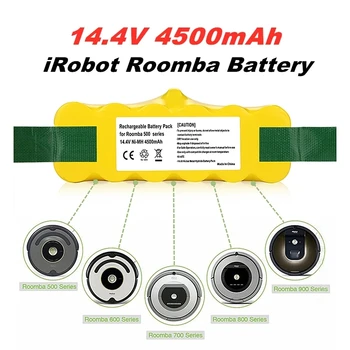 14.4V 9500mAh за iRobot Roomba батерия за iRobot Roomba прахосмукачка 500 530 570 580 600 630 650 700 акумулаторна батерия
