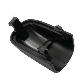 1 PC кола черна ръчна спирачка дръжка лост капак авто интериор резервни части гума + ABS пластмаса годни за VOLVO S40 V50 C30 C70