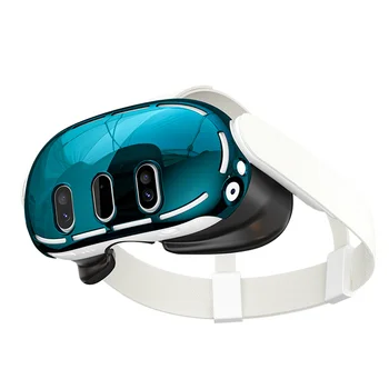 VR слушалки Защитен капак Защитни очила против падане Shell Цветни Anti-Scratch PC Shell за Meta Quest 3 VR слушалки