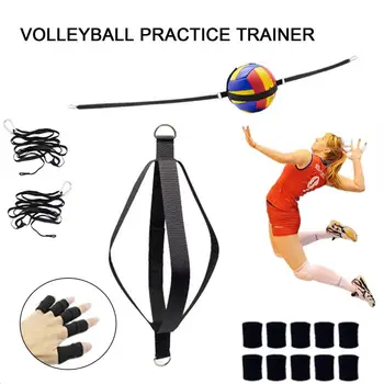 1 Комплект волейбол практика треньор регулируема професионална закопчаване лента волейбол скок обучение оборудване помощ комплект спортни доставки