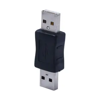 USB приемник адаптер кабел за данни кабел USB A съединител мъжки към мъжки конектор USB мъжки адаптер съединител USB адаптер M / M конвертор