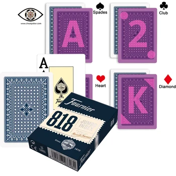 Fournier-маркирани карти за игра, UV Magic Show Decks, Anti Cheating Poker, 818