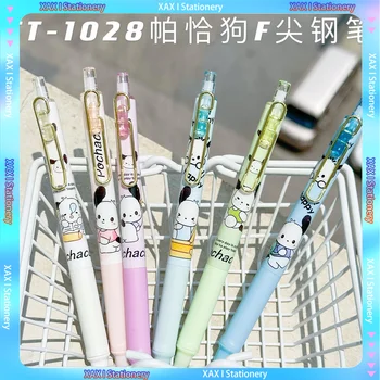 New Sanrio Fountain Pen 9/18pcs комплект с чанта за мастило Карикатура студенти писане гел писалка синьо училище канцеларски офис писане доставки