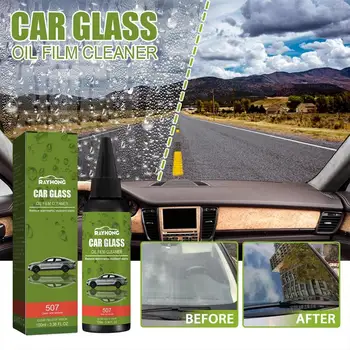  Отстраняване на петна от вода за автомобили Автоматичен почистващ препарат за стъкло Препарат за отстраняване на петна от вода за стъклени повърхности Бързо и лесно възстановяване на яснотата на стъклото