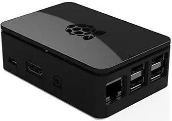 1PCS Premium Raspberry Pi Case (черен) - актуализиран за Raspberry Pi 3 2 & B + NEW DIY електроника