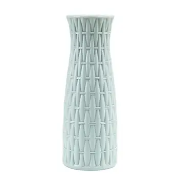 Пластмасова ваза Износоустойчива флорална ваза Цветна аранжировка Северна пластмасова ваза