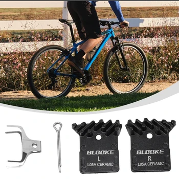 Велосипедни спирачни накладки Радиаторна смола Металокерамична дискова спирачна накладка Велосипед L03A / L04A / L05A Пътна мръсотия Байк термични спирачни накладки