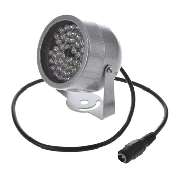 48 LED осветител IR инфрачервена светлина за нощно виждане за охранителна лампа за камера за видеонаблюдение