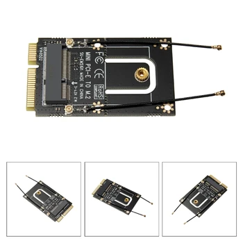 NGFF ключ E към мини PCI-E адаптер конвертор разширителна карта M2 ключ NGFF E интерфейс за M2 безжичен модул за Intel