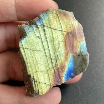 естествен камък лабрадорит свободна форма рок кристал груб полиран кварц енергия изцеление изящна стая декор лунен камък