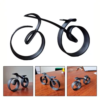 Уникален и модерен железен велосипеден декор за вашия дом Градина Велосипедни орнаменти Фигурки Миниатюри Творчески железни изкуства и занаяти