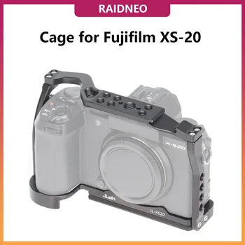 XS20 X-S20 Клетка за пълна камера за Fujifilm X-S20 Fuji камера метална платформа разширение рамка защитна клетка със студена обувка ARRI дупки