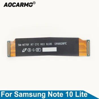 Aocarmo за Samsung Galaxy Note 10 Note10 Lite конектор за основна платка Връзка за дънна платка Flex кабелна резервна част
