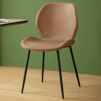 Nordic Metal Трапезен стол Hotel Regale Удобна кухня Ергономични столове Вътрешен модерен Cadeiras De Jantar Мебели за дома