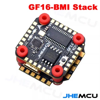 JHEMCU GF16-BMI стека F405-BMI полетен контролер BMI270 W / OSD AT7456E BLHELI_S 2-4S 13A 4in1 ESC Dshot600 за FPV Micro Drone