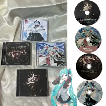 Hatsune Miku No Logic Cd Аниме Портативен автомобил DVD Музика Възпроизвеждане на диск Карикатура CD DVD Музика Компилация Записи Играчки Подарък за рожден ден