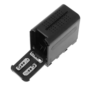  BB-6 6pcs AA батерия пакет батерия притежател за LED видео светлина панел монитор