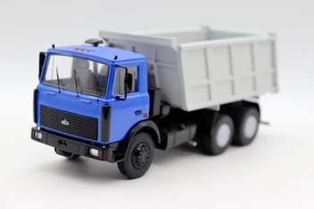 Нов 1/43 МАЗ-6501 Камион със самосвал полуремарке СССР превозно средство Diecast алуминиеви играчки за колекция подарък