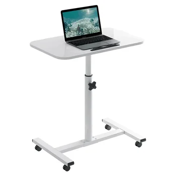 Laptop Desk Bedside Table Регулируема на 360 градуса въртяща се десктоп креативност Проста и преносима мобилна малка маса