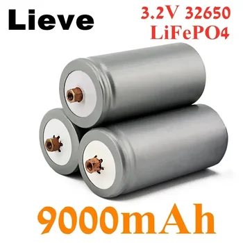 1-10PCS Използвана марка 32650 9000mAh 3.2V lifepo4 акумулаторна батерия Професионална литиево-желязна фосфатна батерия с винт