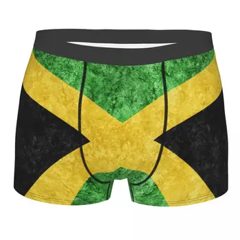 Мъжки боксерки с метален флаг от Ямайка, Удобно бельо, Мъжки гащи