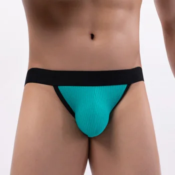 Mens Extreme Butt Expose Sexy Sporty Underwear Hip Lift Jockstrap Brief Backless Elasticity Breathable Panties Low Rise Thong