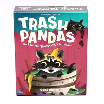 Trash Pandas Board Game Party Family Strategy Game Интересни игри с карти (английска версия)