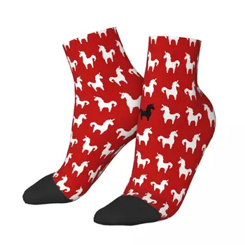 известен още като Royal Black Sheep Unicorn глезена чорапи мъжки мъжки жени пролетни чорапи полиестер