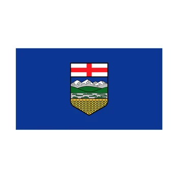 Flagnshow 100% полиестер Канада Алберта флаг