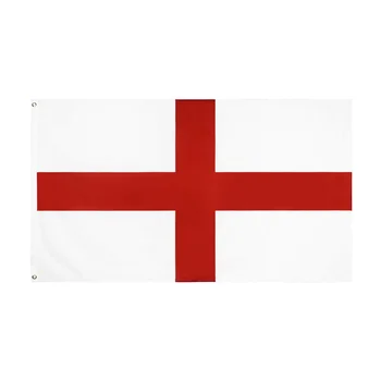 JimonFlag Червен кръст Великобритания Англия Флаг 90x150cm Кръст на Сейнт Джордж Английски национален банер Висококачествен плаващ флаг