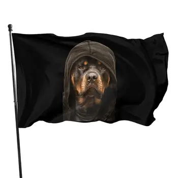 Ротвайлер куче популярни Tagless отстъпка филм чисто добро качество смешно дете тънък годни много цветове класически тенденция флаг