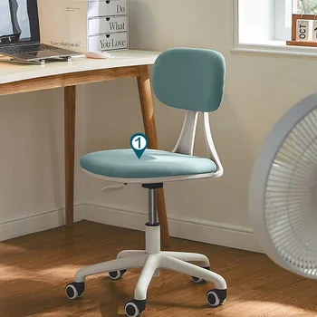 Design офис стол модерен регулируем въртящ се обратно възглавница колела офис стол удобни Silla De Oficina офис мебели