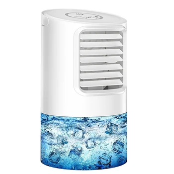 Преносим вентилатор на климатика 3 скорости Мини въздушен охладител Малък климатик с 800Ml резервоар за вода