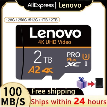 Lenovo Extreme PRO 2TB Class 10 Flash Memory Card 1TB 512GB 256GB Micro TF SD Card 128GB cartao de memoria За превключвател Nintendo