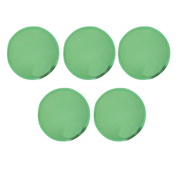 5X сгъваем кръгъл вентилатор-зелен