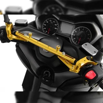 Части за модификация на мотоциклети Универсална регулируема лента за баланс на разширение Алуминиева сплав Издръжлив лост за издърпване на кормилото
