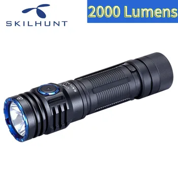 SKILHUNT M300 XHP35 фенерче с висока мощност 2000 лумена EDC 18650 фенерче издание USB магнитно акумулаторно LED фенерче