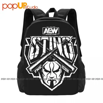 Aew - All Elite Wrestling Sting правосъдието раница голям капацитет печат обувки чанта еко приятелски училище спортна чанта
